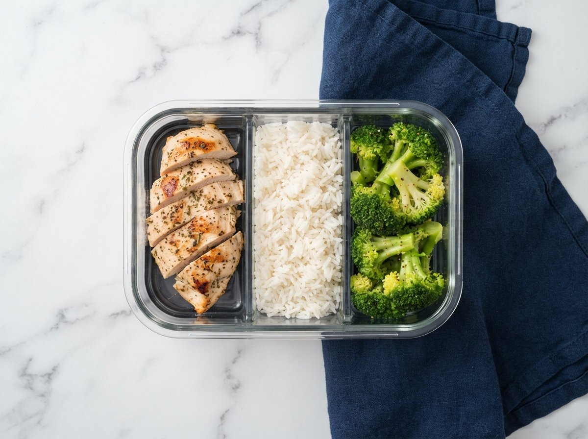 A portioned performance meal from Athlete's Table